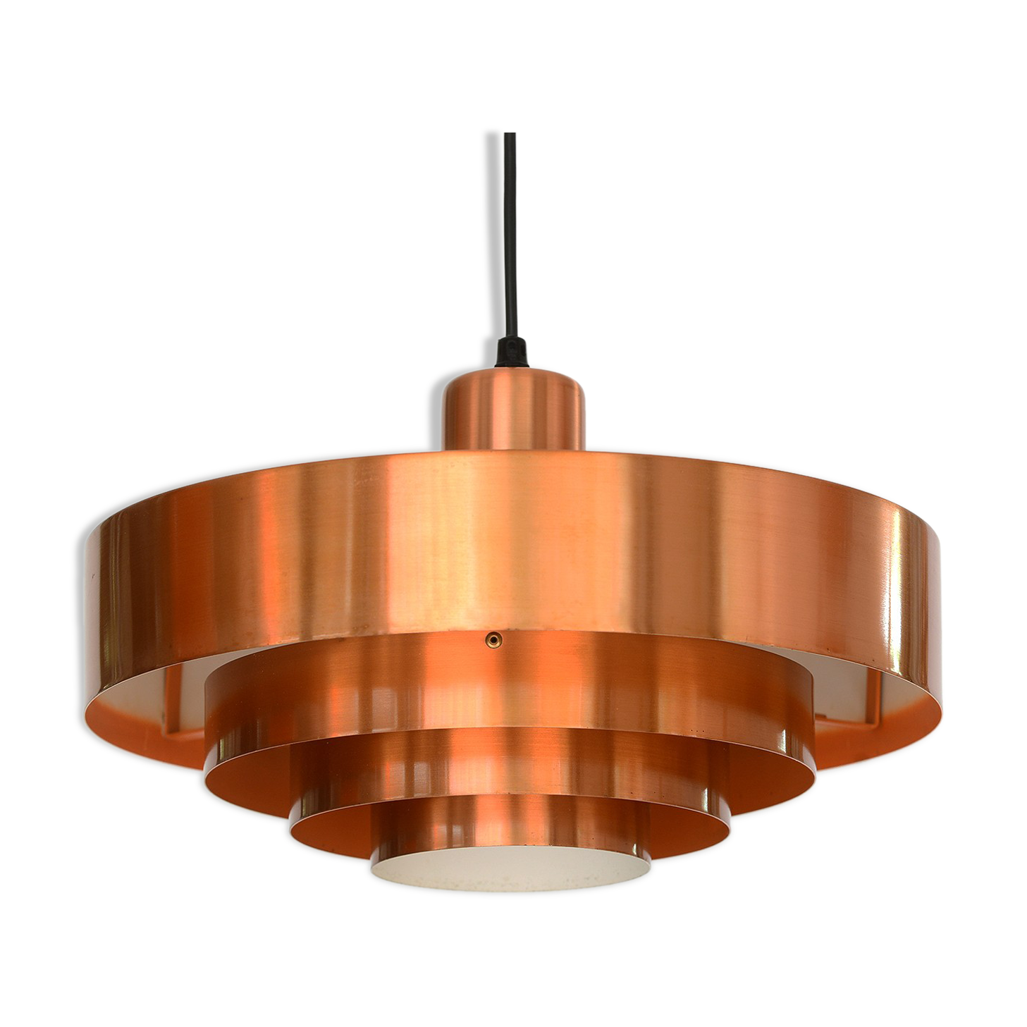 Pendant light Roulet by Jo Hammerborg for Fog & Mørup. Denmark 1960s.