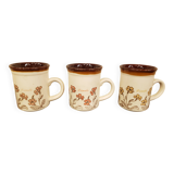3 vintage BILTONS mugs