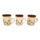 3 mugs vintage BILTONS
