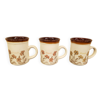 3 vintage BILTONS mugs