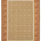 Handmade European Vintage Aubusson Kilim 261 cm x 363 cm