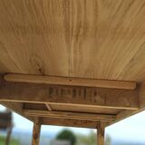 Solid oak farmhouse table 220cm x 75cm