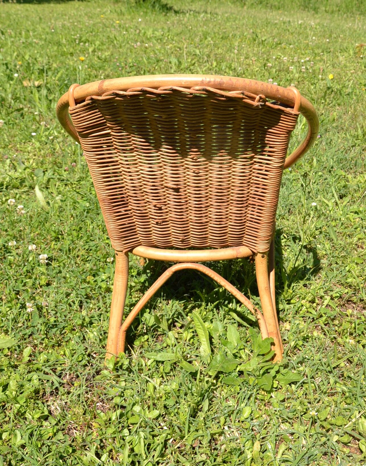 Rattan child chair