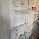 Plexiglas bookcase / storage 1970