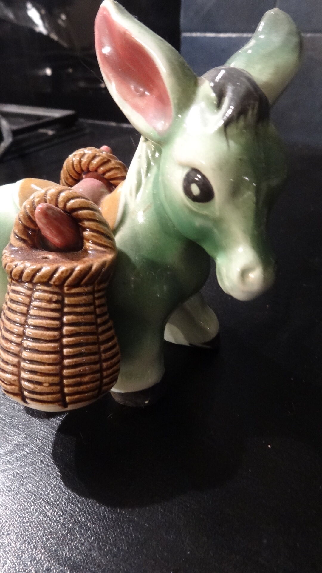 Salt and pepper donkey