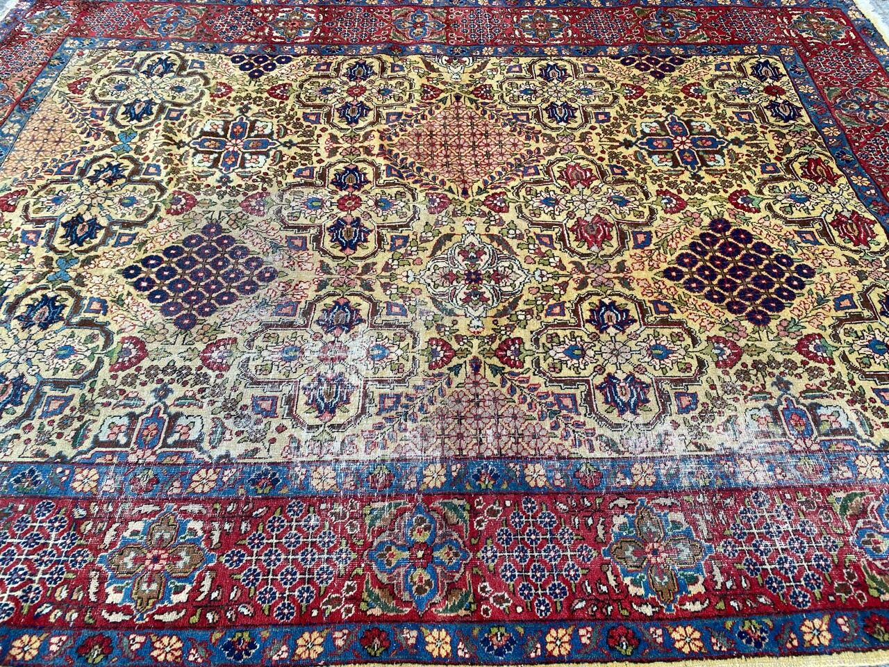 Large ancient Persian carpet Tabriz 240x320 cm