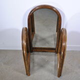 Triptych rattan mirror year 70.