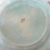 Old Art Nouveau plate, Acanthus and ivy leaves