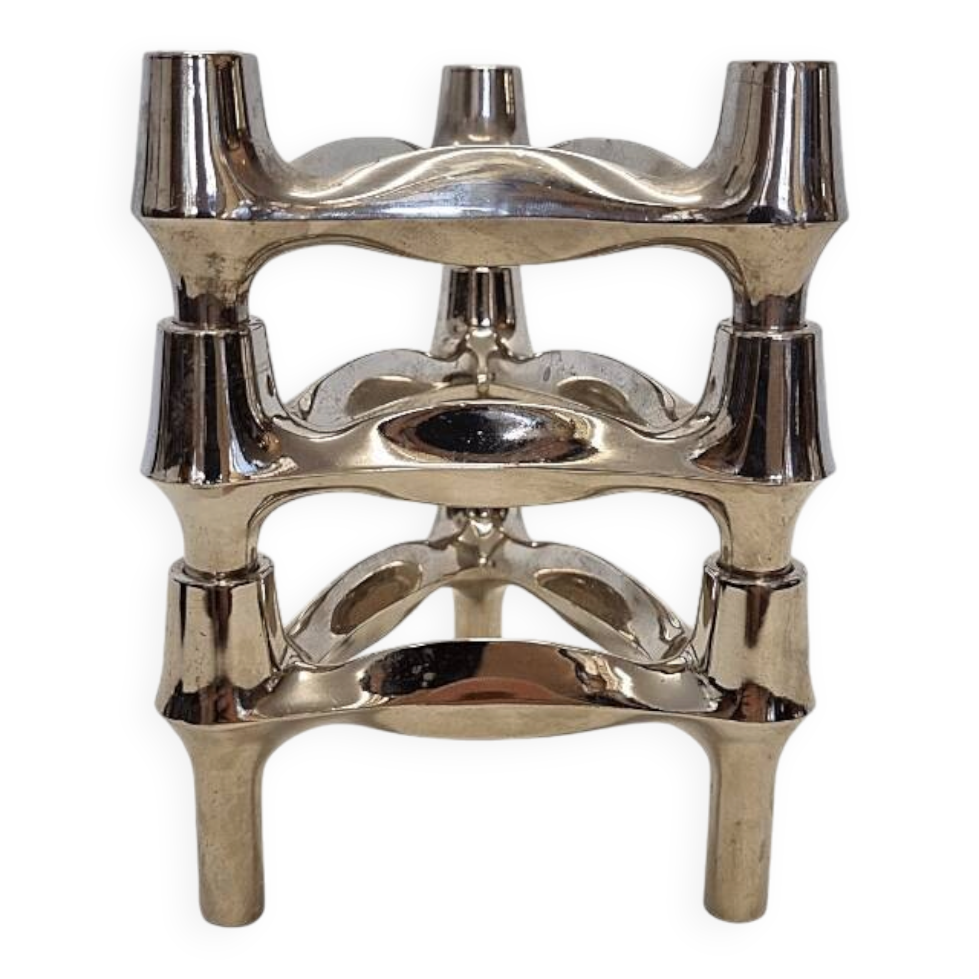 Vintage Candlesticks By Stoff Nagel For Bmf, 1960s