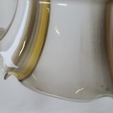 Chandelier in white and multicolored Murano glass