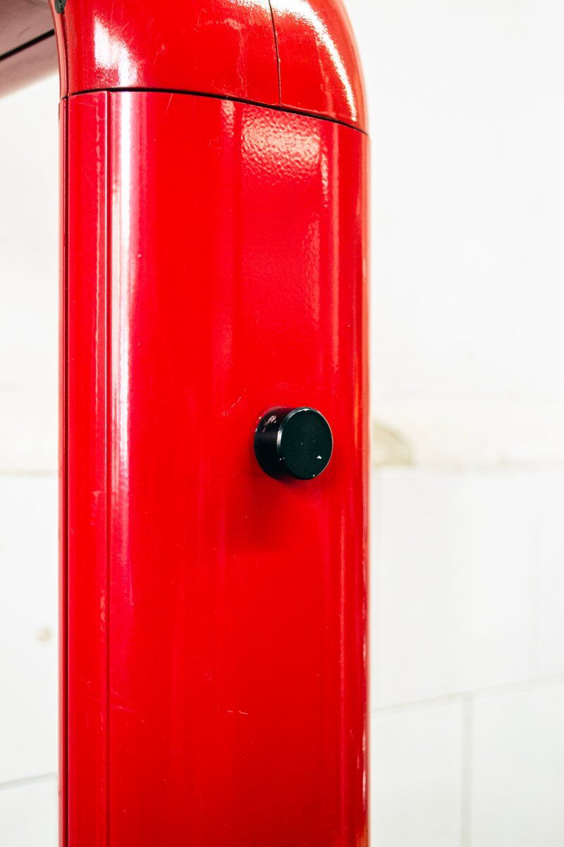 Vintage halogen lamp made of die-cast aluminium, 1970s.