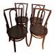 Suite de 4 chaises bistrot