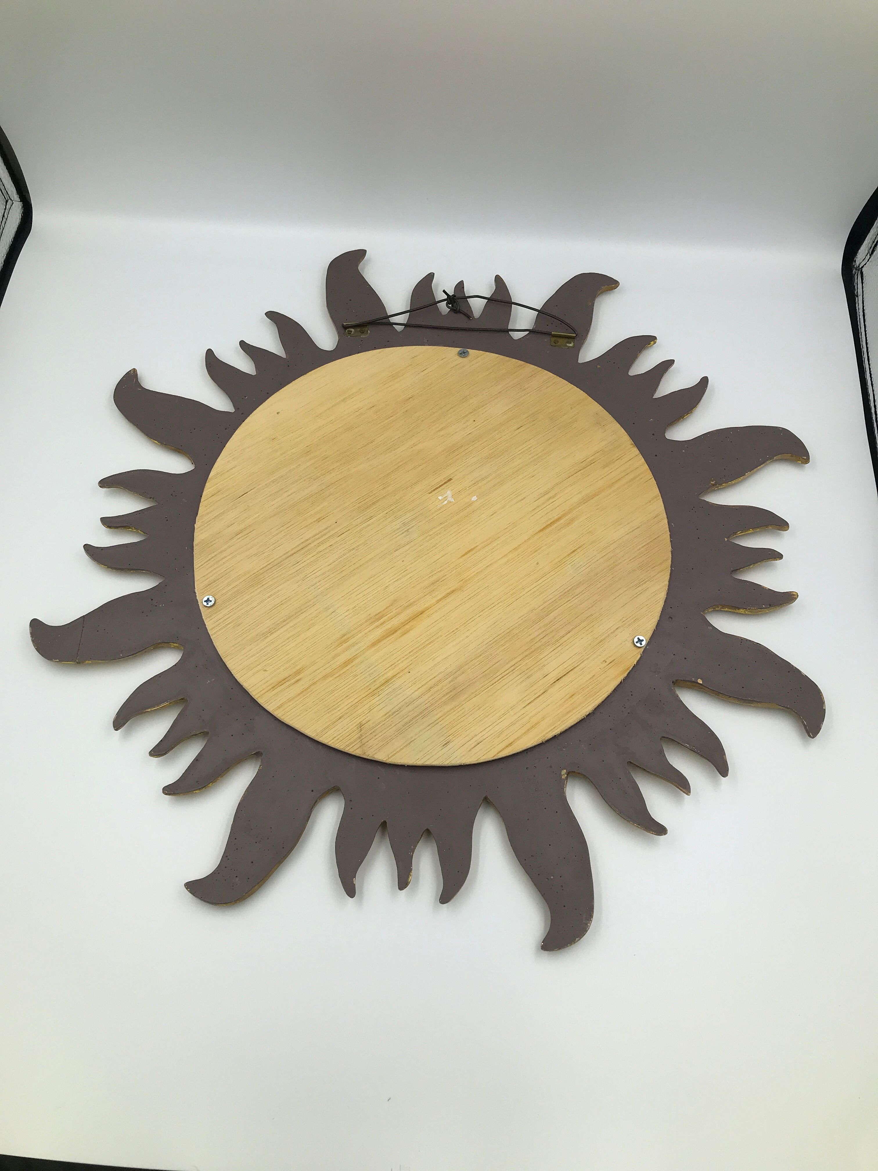 Vintage sun mirror