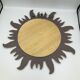 Vintage sun mirror