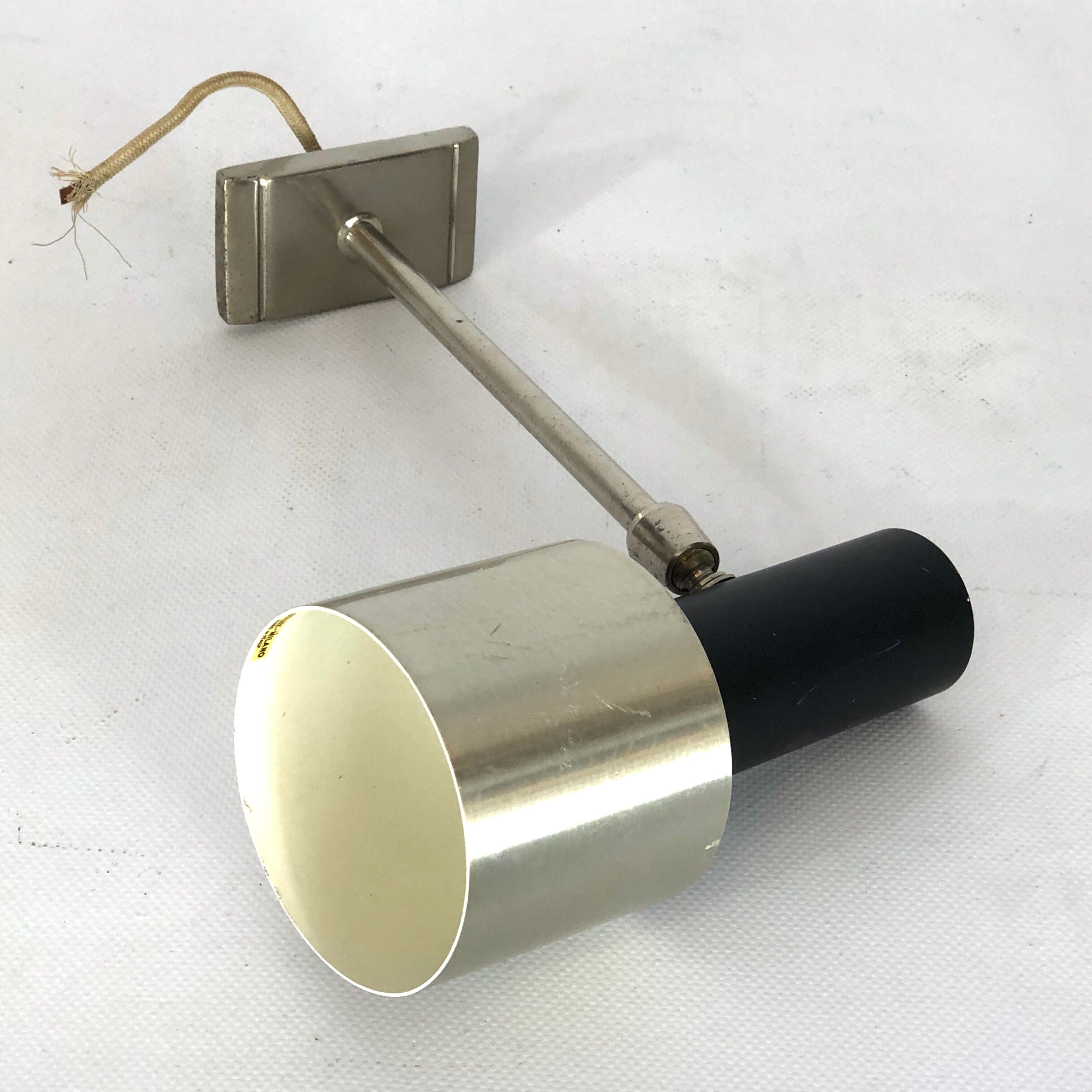 Stilux Milano, Mid-century articulated wall lamp from 60s