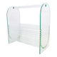 Marais International glass magazine rack