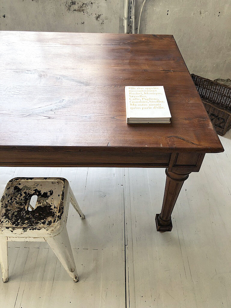 4m XXL oak farm table