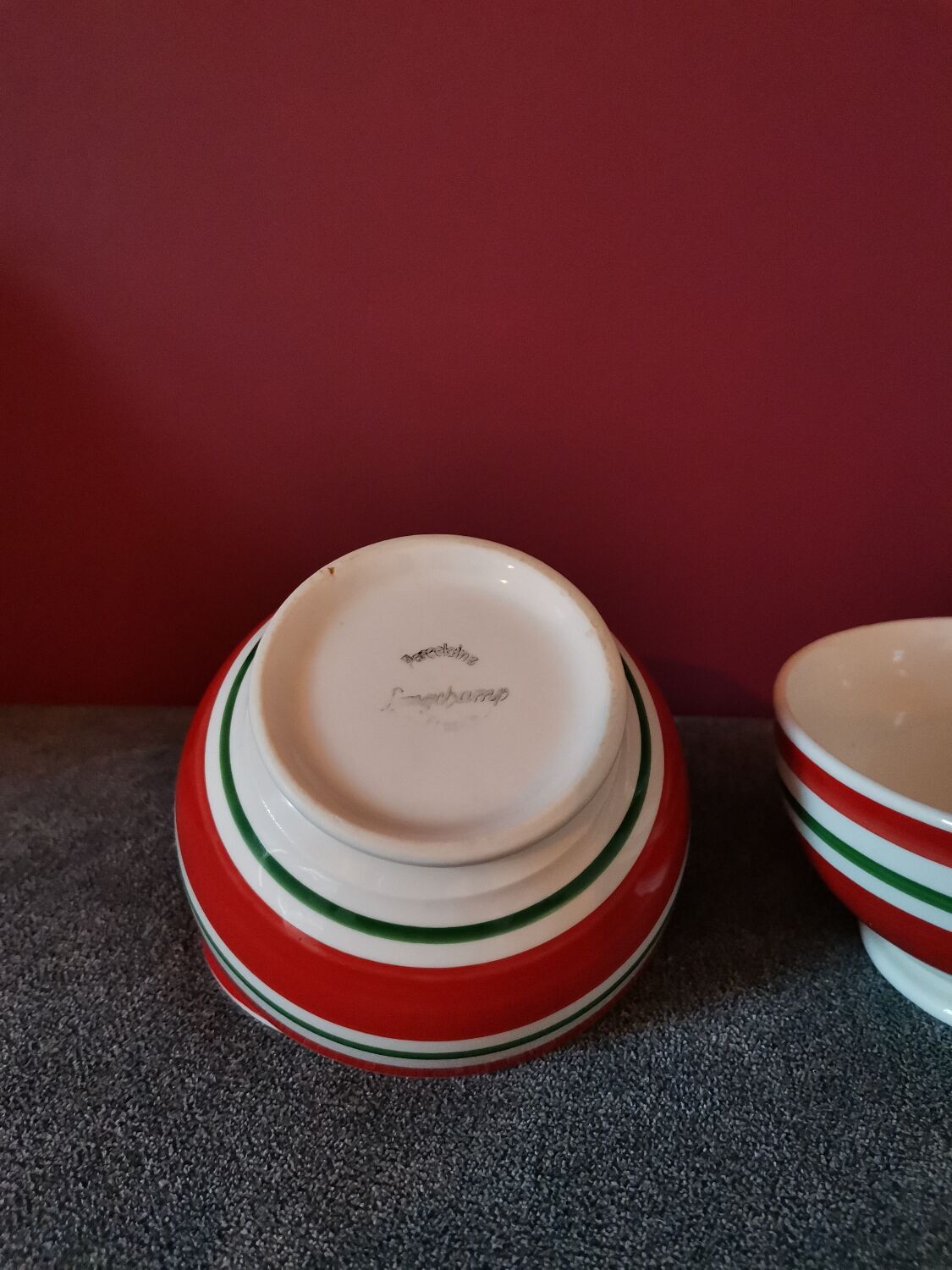 Longchamp scratch bowl