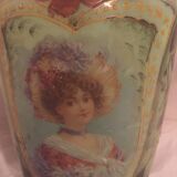 Pair of opaline vases