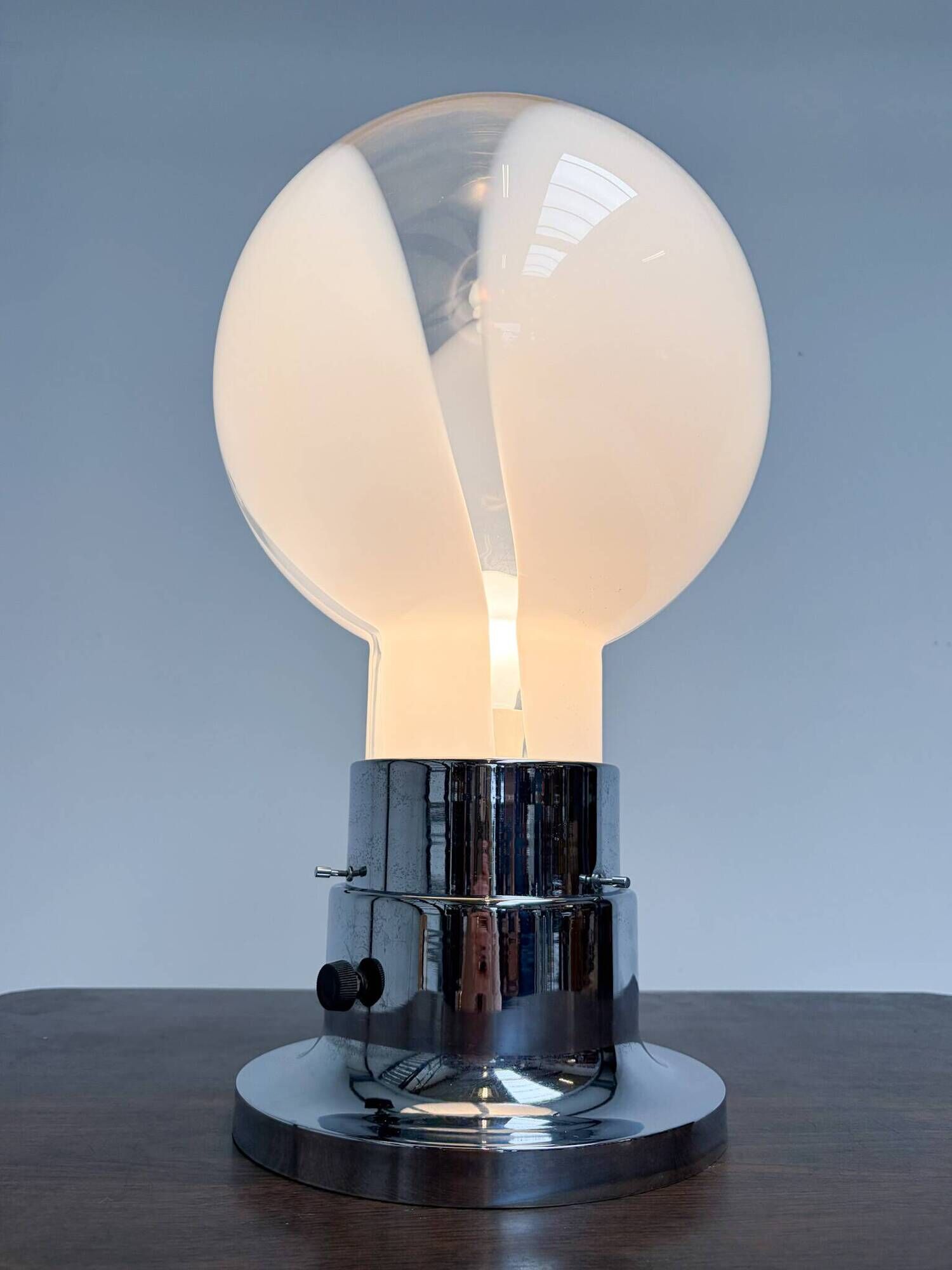 Italian Murano glass lamp 52 cm, 1970s