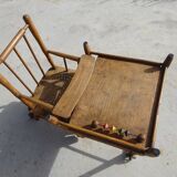 Ancienne chaise haute Baumann