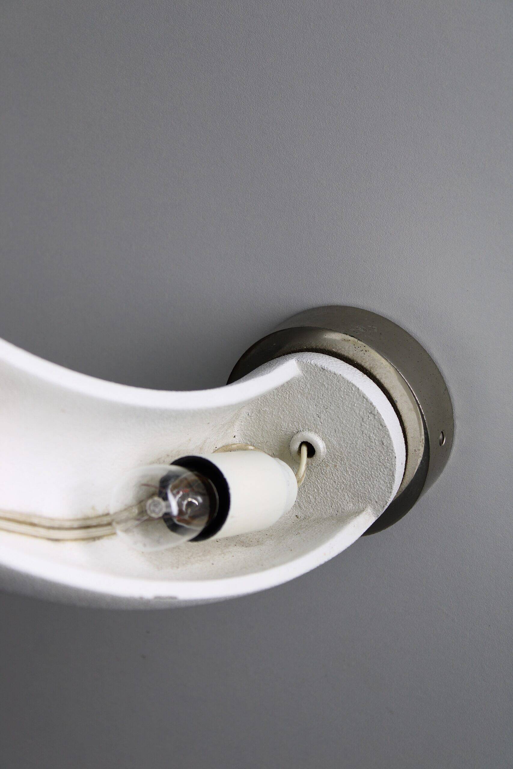 Mod. 1015 wall sconces by Pia Guidetti Crippa for Lumi, c. 1972
