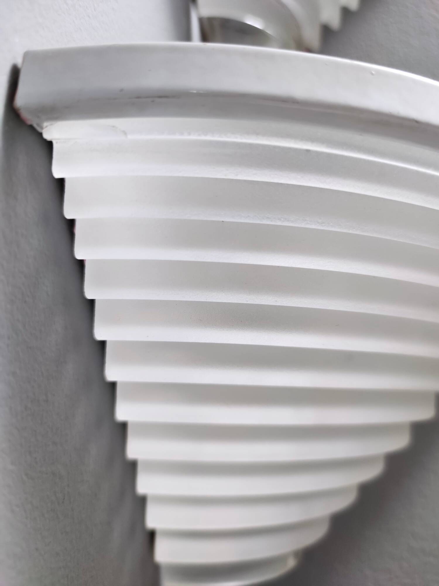 Pair of Postmodern Egisto Corner Sconces by Angelo Mangiarotti for Artemide