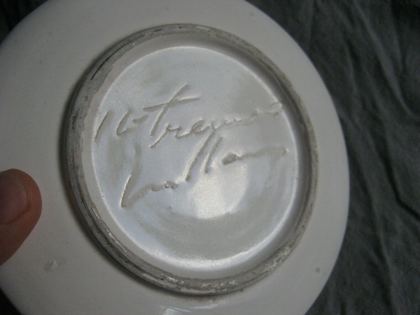 Lot of 3 faetic cups by Vallauris Marie Christine Treinen