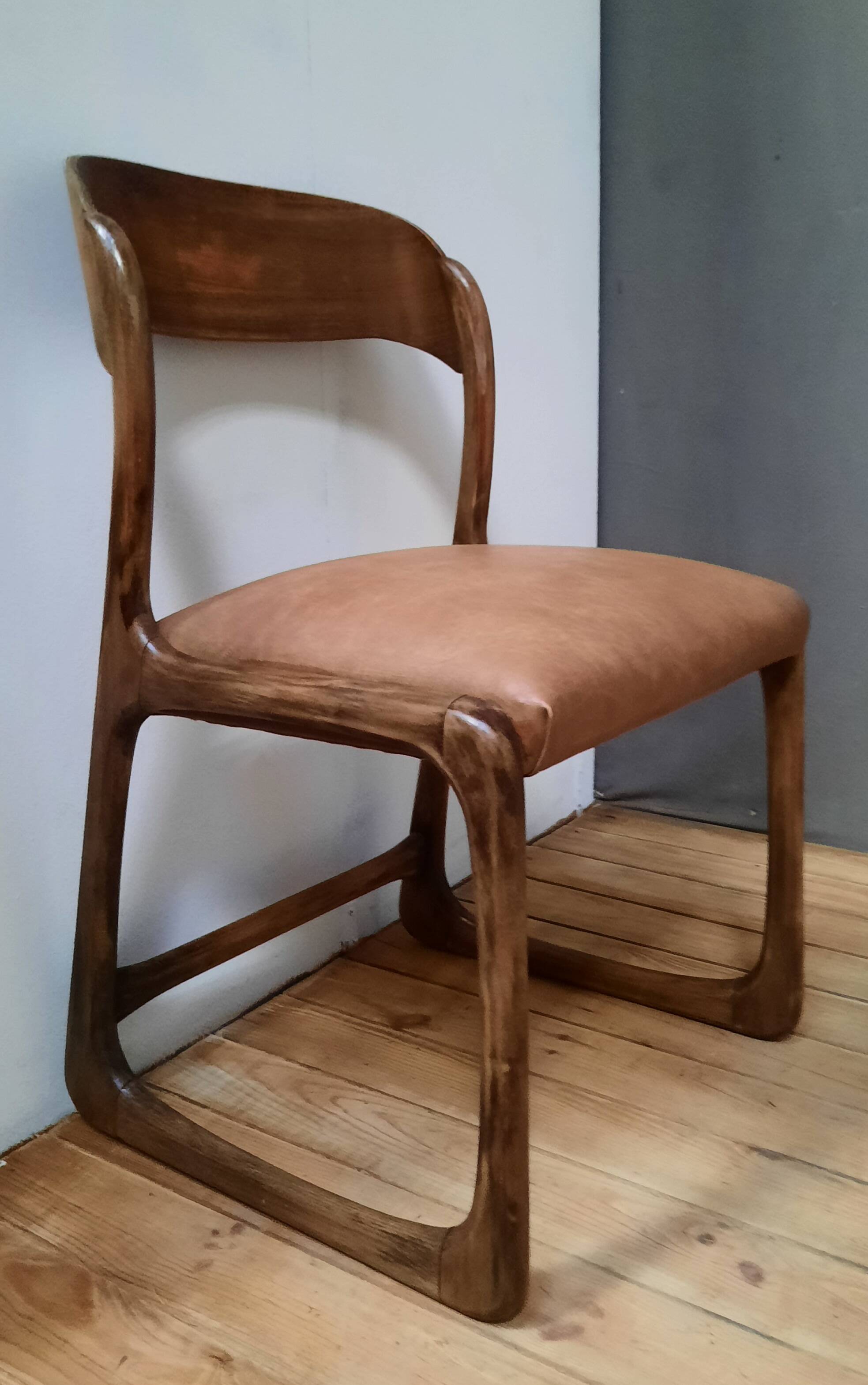 Chaise "traineau"
