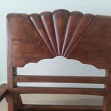Burmese teak bench