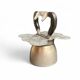 Vintage Irmel Omegna espresso coffee maker from around 1960.