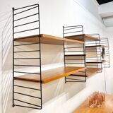 String wall shelves by Nisse Strinning, 1960's