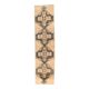 1970s Vintage Turkish Hand-Knotted Runner 94x386