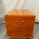 Gautier “Marine” bedside table in wood and brass, 1991