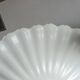 Vintage rose enamelled metal pendant – 38.5 cm
