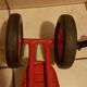 Trottinette pliable 3 roues Nordy rouge et blanche