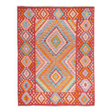 Pashtun Afghan kilim 202 x 159 cm