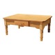 Bamboo coffee table - refurbished - unique piece