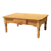 Bamboo coffee table - refurbished - unique piece