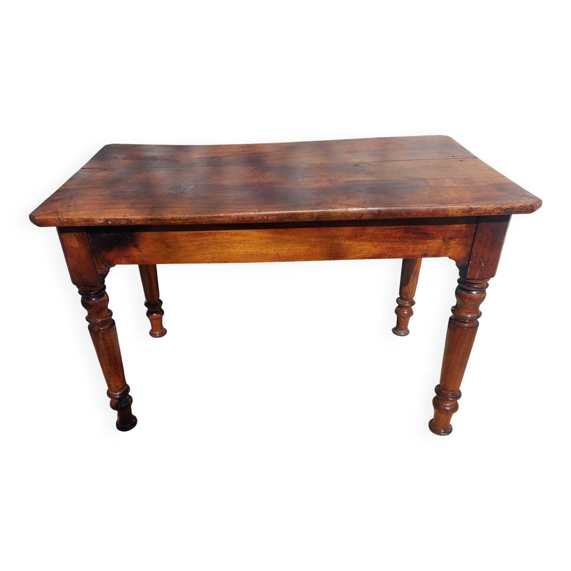 bistro table in wood, for meals or as a desk