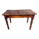 bistro table in wood, for meals or as a desk