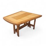 Light Oak Portfolio Table, Guillerme Et Chambron