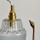 Baladeuse tulipe vintage en verre