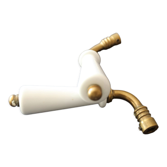 Set of two porcelain door handles