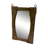 Folk art mirror