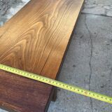 Table de ferme avec 2 bancs