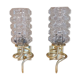 Pair of wall lamps 50s - 60s
