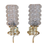 Pair of wall lamps 50s - 60s