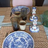 Quimper candle holders