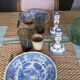 Quimper candle holders